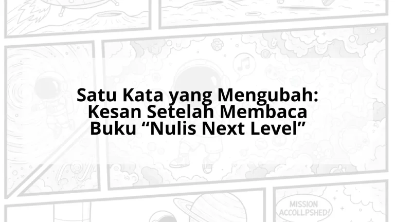 membaca buku nulis next level